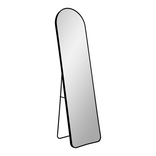Madrid Spejl med ramme i sort 40x150 cm